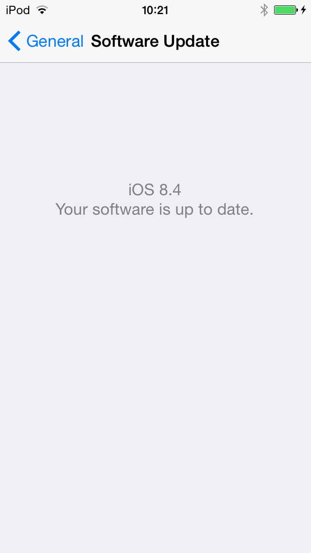 When is 8.4 not 8.4, iPod?